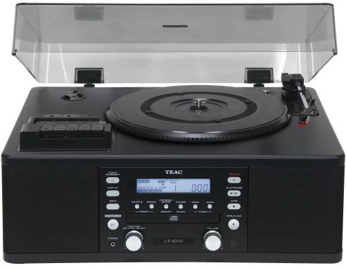 TEAC LP-R500A-B TEAC Phono-/Cassetten-/CD Recorder Schwarz