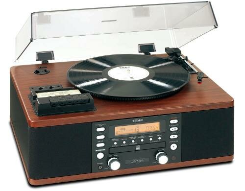 TEAC LP-R500A TEAC Phono-/Cassetten-/CD-Recorder Holz