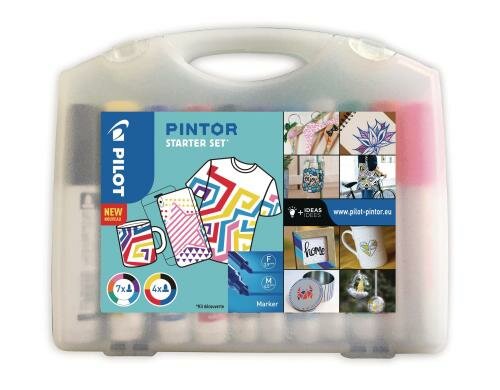 Pilot Pintor Marker Starter Set 7x fein, 4x medium