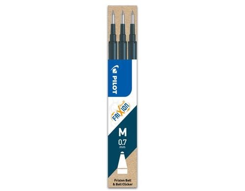 Pilot FriXion Roller Ersatzpatrone d-blau 3er Pack