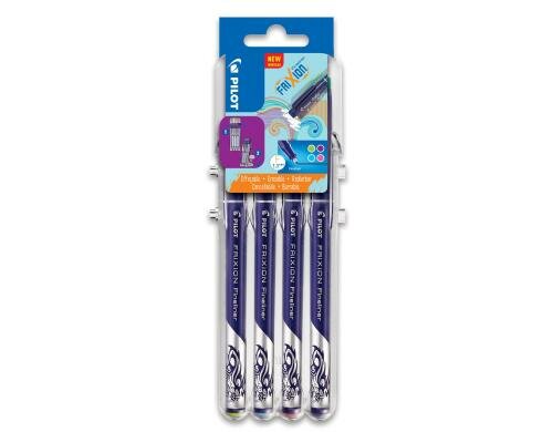 Pilot FriXion Fineliner Evolutive Set fancy Strichbreite 0.45mm, radierbar, 4 Farben