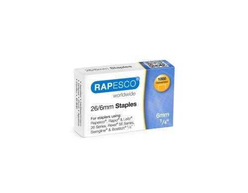 Rapesco 26/6mm Heftklammern 1000 Stück