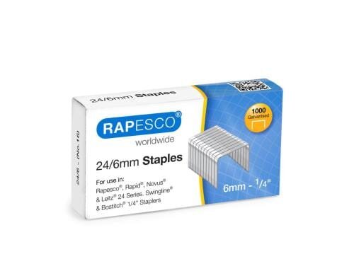 Rapesco 24/6mm Heftklammern 1000 Stück