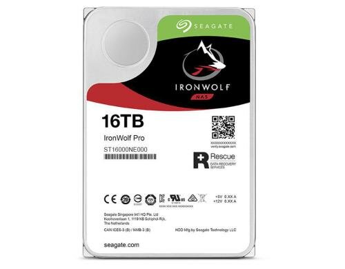 Seagate IRONWOLF Pro 16TB 3.5 7200rpm, 256MB Cache, 24x7, SATA 6GB/s