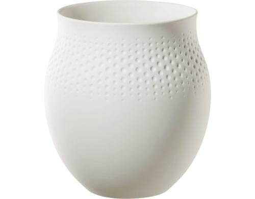 Villeroy & Boch Collier blanc Vase Perle 16,5x16,5x17,5 cm