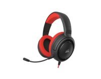Corsair HS35 STEREO Wired Red Gaming Headset, Kabelgebunden