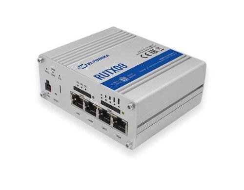 Teltonika LTE Industrierouter RUTX09 Cat.6 LTE/3G/2G, 4x GE, VPN, Dual-Sim