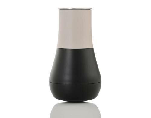 AdHoc Wippmühle PEPUP MP302 beige Kunststoff/Edelstahl, Ø 8 cm, H 14 cm