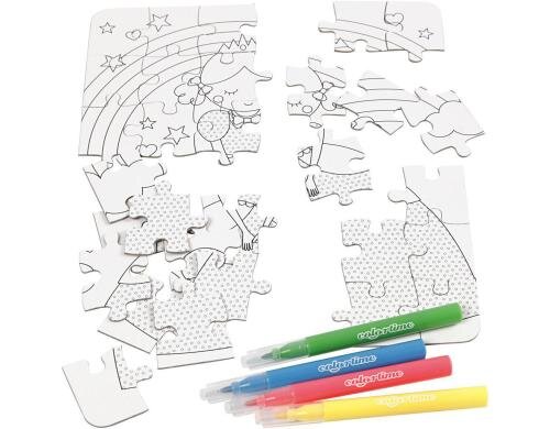 Creativ Company Bastel-Set Puzzle Prinzessin, 1 Set