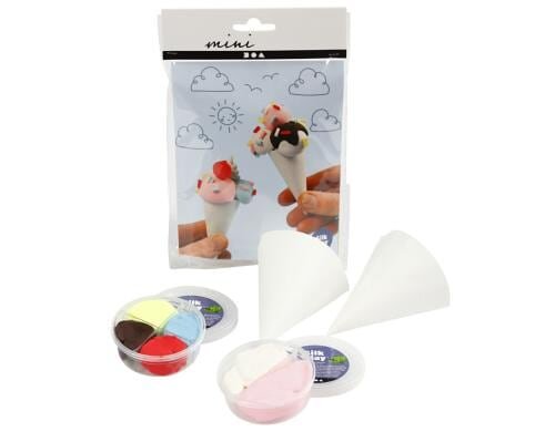 Creativ Company Bastel-Set Modellieren Eiscrème, 1 Set