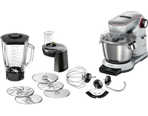 Bosch Küchenmaschine MUM9DT5S41 platinum silver, 1500W, Set