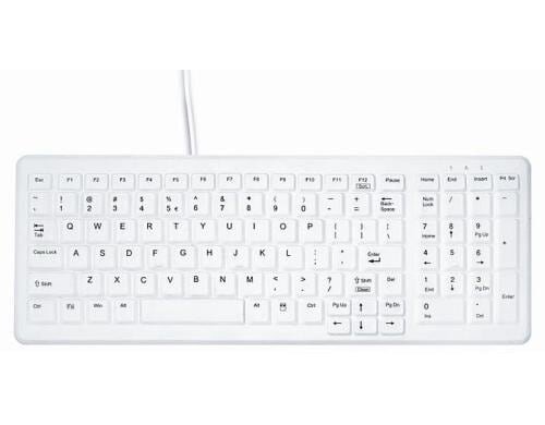 Active Key desinfizierbare Tastatur, weiss USB 2.4Ghz