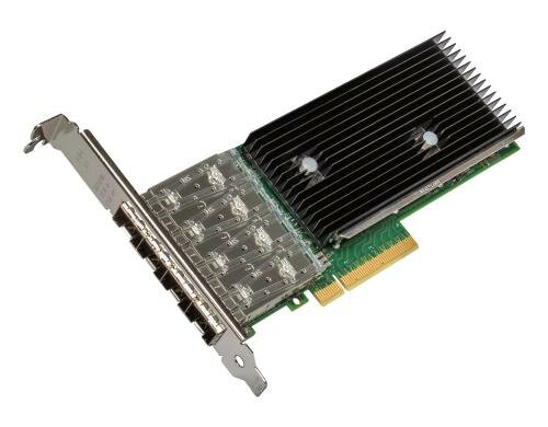 Intel X722DA4FH:10Gbps Server Netzwerkkarte 4x SFP+DA, PCIe-x8 V3.0,  Full-Hight