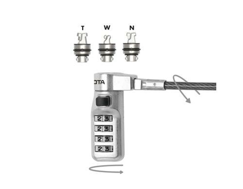 DICOTA Security Comb.Lock Ex. T/N/W Head D31717, present code