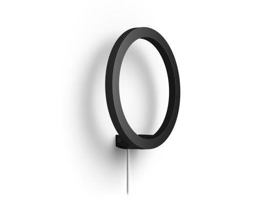 Philips hue Wandleuchte Sana schwarz DLC 20W, 1500lm, RGBW, BT