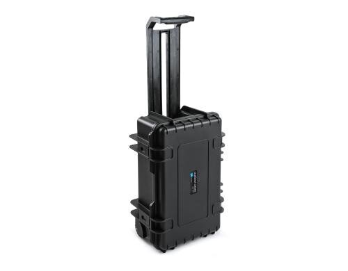 B&W Outdoor-Koffer Typ 6600-SI schwarz Würfelschaum