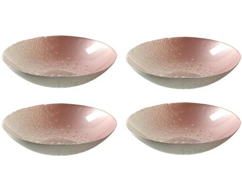 Leonardo Schale Tulipano 33cm rose 4 Stück, Grösse H: 8cm, D: 33cm