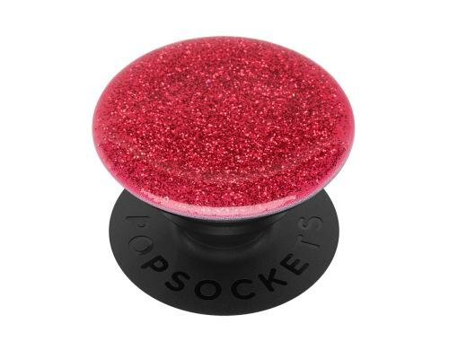 PopSockets Glitter Red Finger Griff Halterung