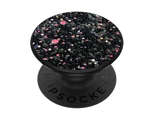 PopSockets Sparkle Black Finger Griff Halterung