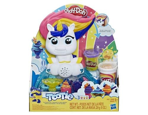 Play-Doh Buntes Einhorn Softeis-Set 3 Dosen