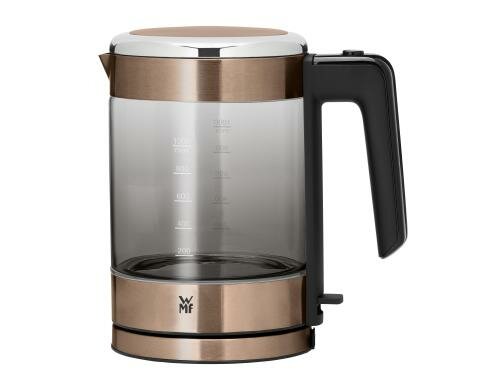 WMF LONO Wasserkocher 1.0 Liter Kupfer Rauchglas-Wasserkocher