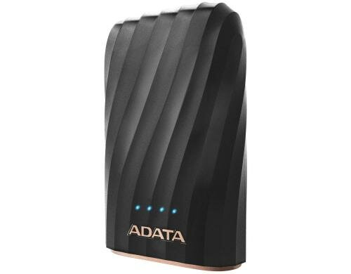 Adata PowerPack P10050C Schwarz 10050mAh, 2x USB-Ausgang, Type-C input