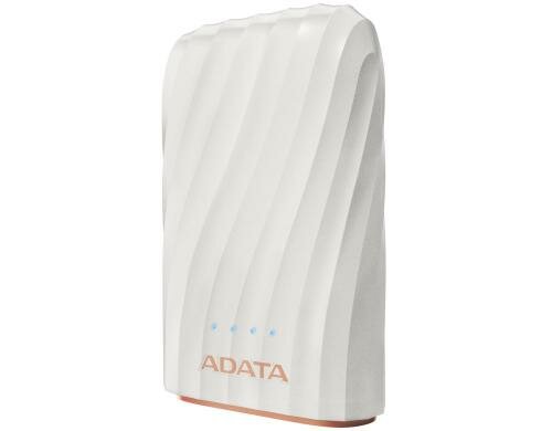 Adata PowerPack P10050C Weiss 10050mAh, 2x USB-Ausgang, Type-C input