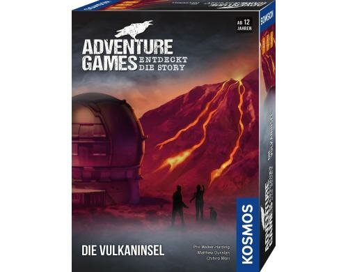 AdventureGames Vulkan Alter: 12+, Spieler 1-4