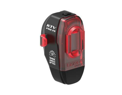 LEZYNE LED KTV Pro Drive Rear Black 75Lm, 5 Mode, USB