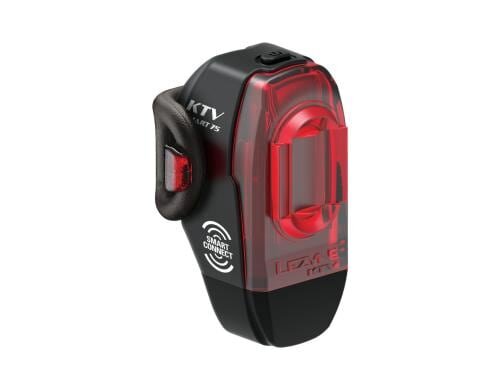 LEZYNE KTV Pro Smart Rear Black 75Lm, 6 Mode, USB, Wide Angle Optics