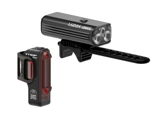 LEZYNE Macro Drive 1300XL / Strip Pro Pair 1300/300Lm, 7/11 Mode, USB