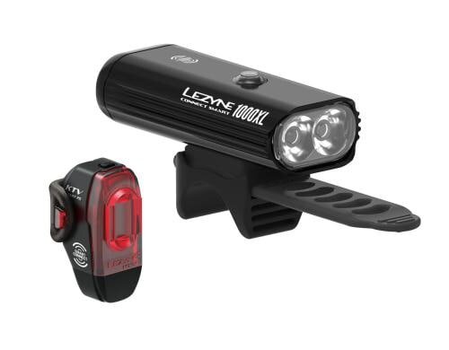 LEZYNE Connect Smart 1000XL/KTV Smart Pair 1000/75Lm, 8/6 Mode, USB