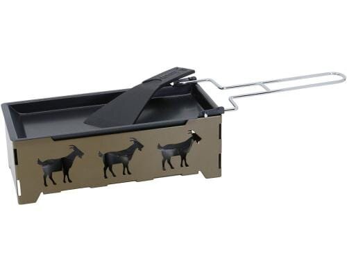 Kadastar Kerzenraclette Geissli, sand 19x 9.8x7.2cm, mit 4 Rechaudkerzen