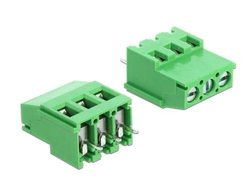 Delock Terminalblock Lötversion vertikal Raster: 5mm, 3Pins, 20A