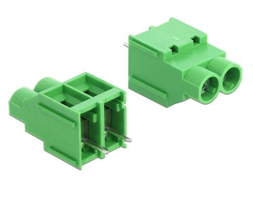 Delock Terminalblock Lötversion vertikal Raster: 6.35mm, 2Pins, 30A