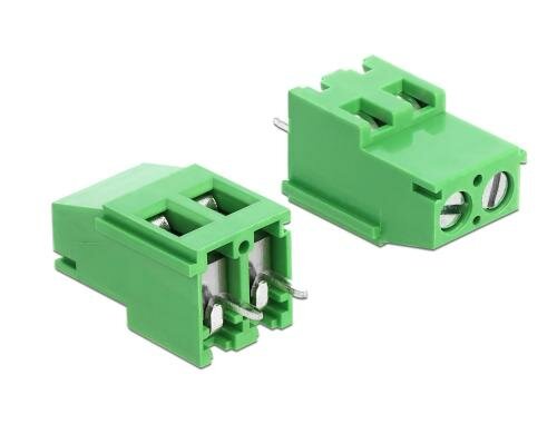 Delock Terminalblock Lötversion vertikal Raster: 5.08mm, 2Pins, 20A
