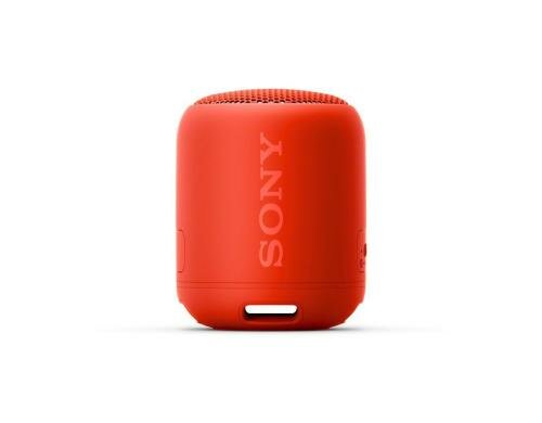 Sony SRS-XB12R, Kabelloser Lautsprecher rot, NFC, Bluetooth