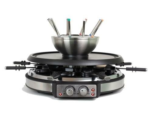 Ohmex Raclette Grill OHM-RCL-1608 8 Personen, 1300W, Fondue