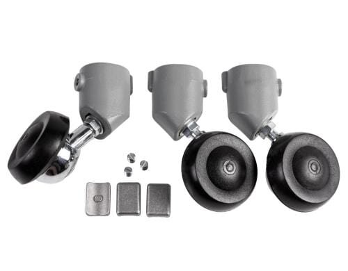 Manfrotto 018 Radsatz Rollensatz für Stative mit Ø 22 mm Beine