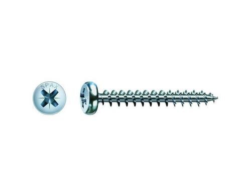 SPAX Spanplattenschrauben PH PZ2 4,5x16 mm Vollgewinde, verzinktt, 1000 Stk.