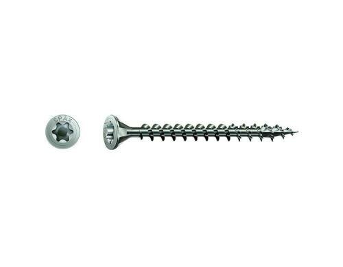 SPAX Spanplattenschrauben SK, T20 5,0x50 mm Vollgewinde, INOX A2, 200 Stk.