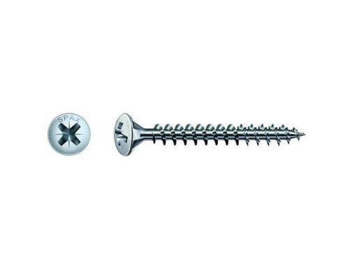 SPAX Spanplattenschrauben LK, PZ2 3,5x16 mm Vollgewinde, vernickeltt, 1000 Stk.