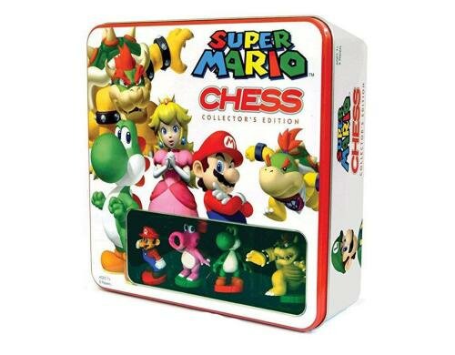 Schach Super Mario Tin Blechdose