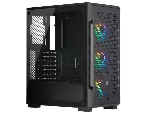 Corsair Midi Tower iCUE 220T RGB Schwarz 2x 3.5, 2x 2.5, 2xUSB 3.0
