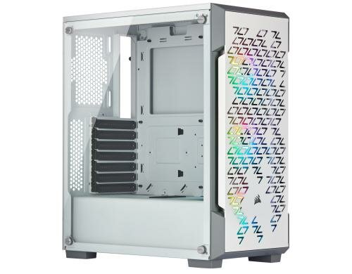 Corsair Midi Tower iCUE 220T RGB weiss 2x 3.5, 2x 2.5, 2xUSB 3.0