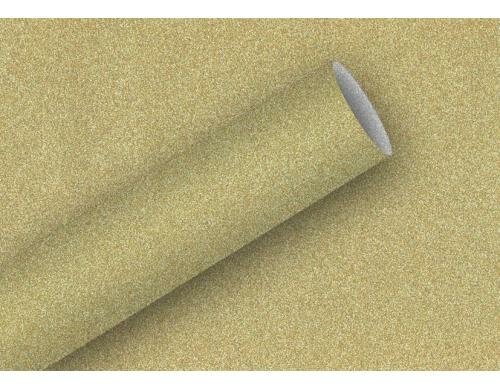 B+C Glimmerfolie 1.5 m x 70 cm Glamour, gold