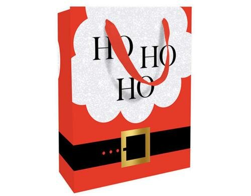 B+C Geschenktaschen 25 x 33 x 11 cm Santas Belly
