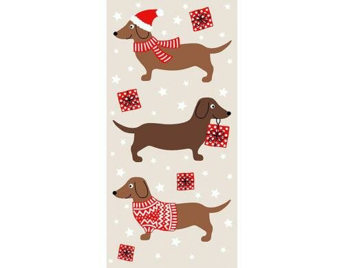 B+C Taschentücher Weihnachtsdackel 10 Stück