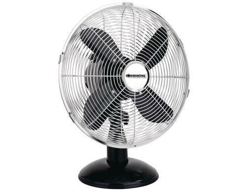 Sonnenkönig Tischventilator Metal Black 12 3 Ventilationsstufen