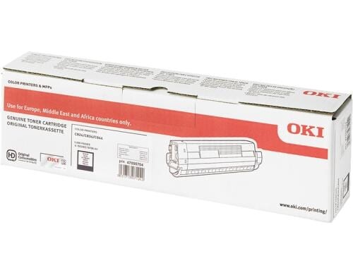 OKI Toner 47095704 schwarz 5.000 Seiten, zu C-C824/834/844